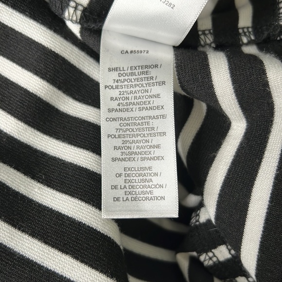 Laundry Striped Black and White Dress - Picture 5 of 5
